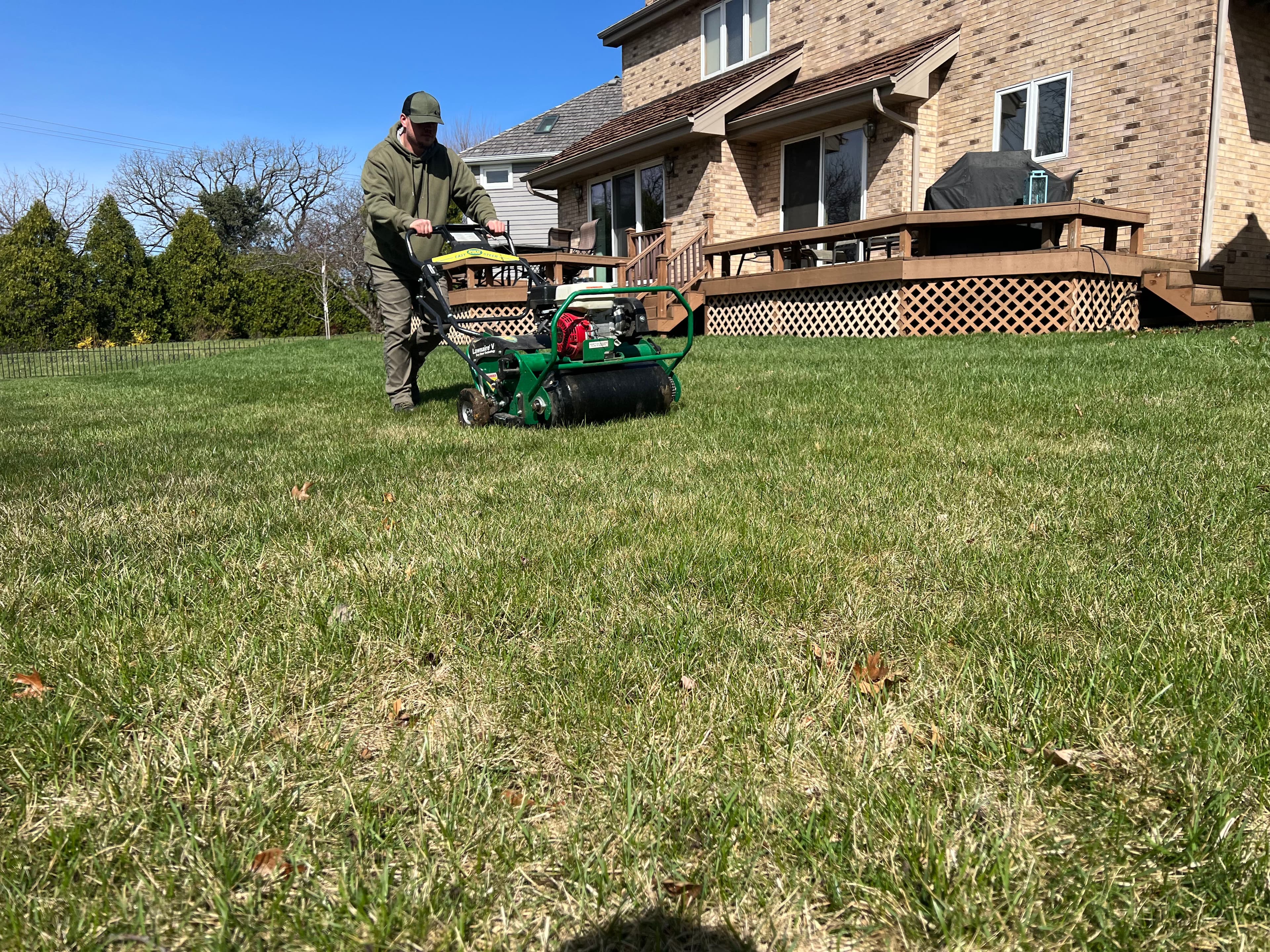 Project Breathe Life Into Your Lawn with Our Aeration Process image