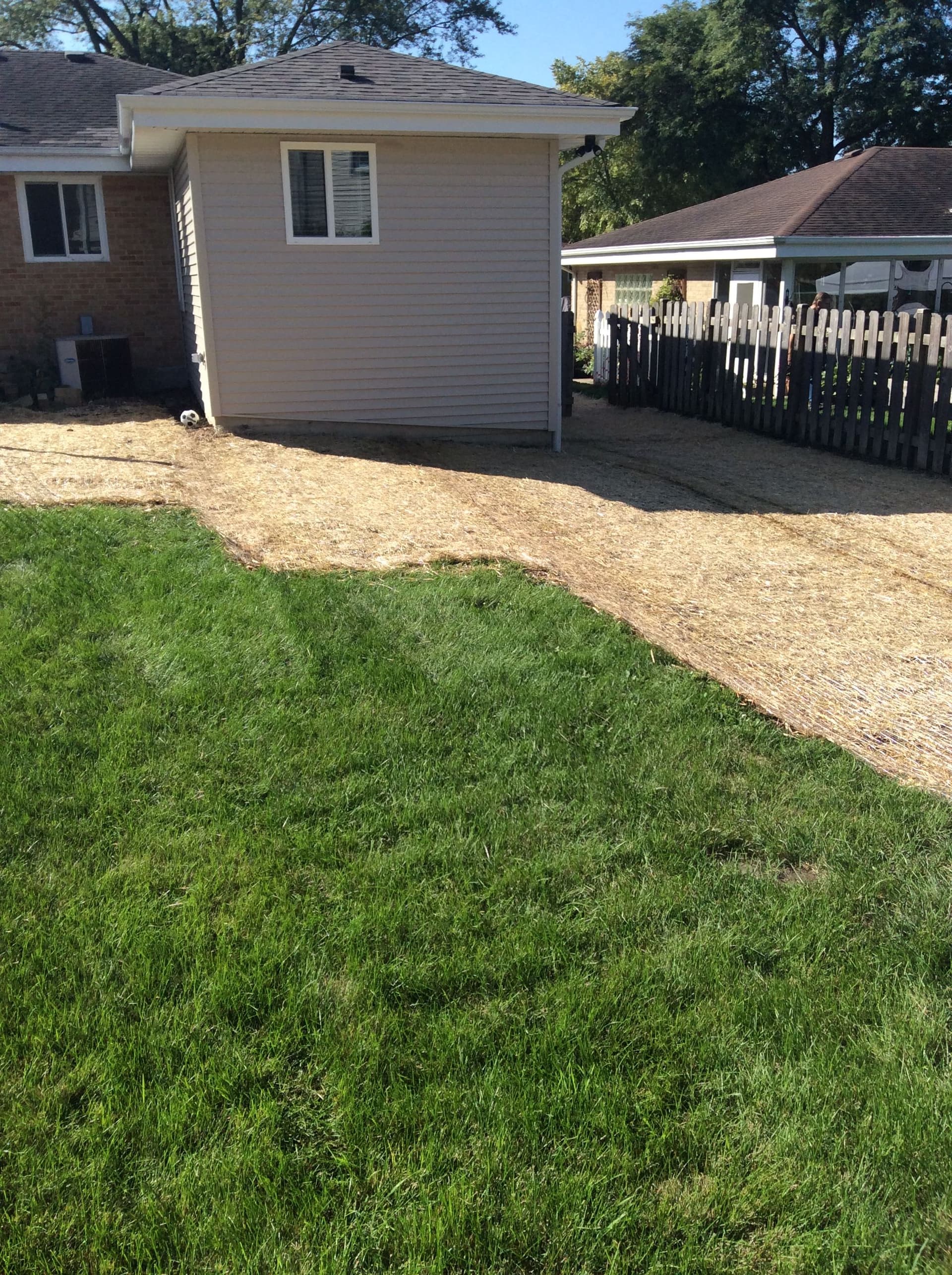 Gallery photos for Reviving a Lawn with Seeding and Grading: Image #6